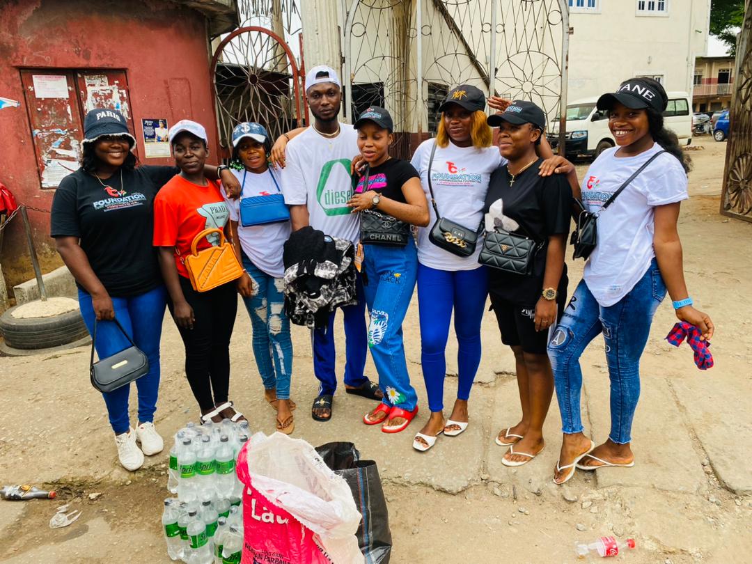 On God Legacy Foundation volunteers before a street outreach